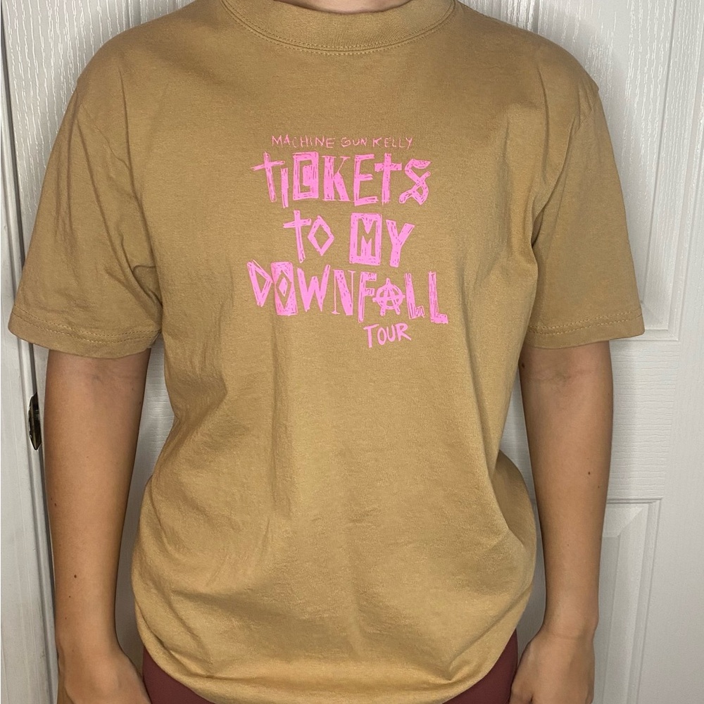 ‼️RARE‼️ Machine Gun Kelly Tickets to my Downfall Tour Merch Tshirt
